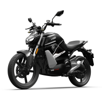 Электромотоцикл WHITE SIBERIA SUPER SOCO TS STREET HUNTER PRO (Черный)