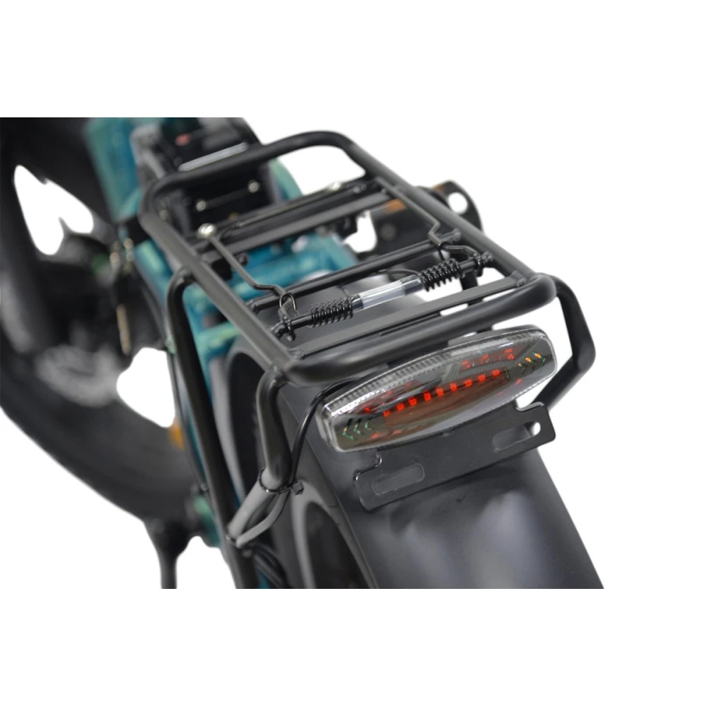 Электровелосипед Eltreco BAD DUAL NEW Зелёный-матовый 2