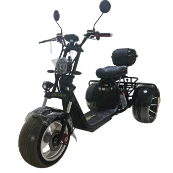 Электроскутер TRIKE KOLYAN черный глянец 